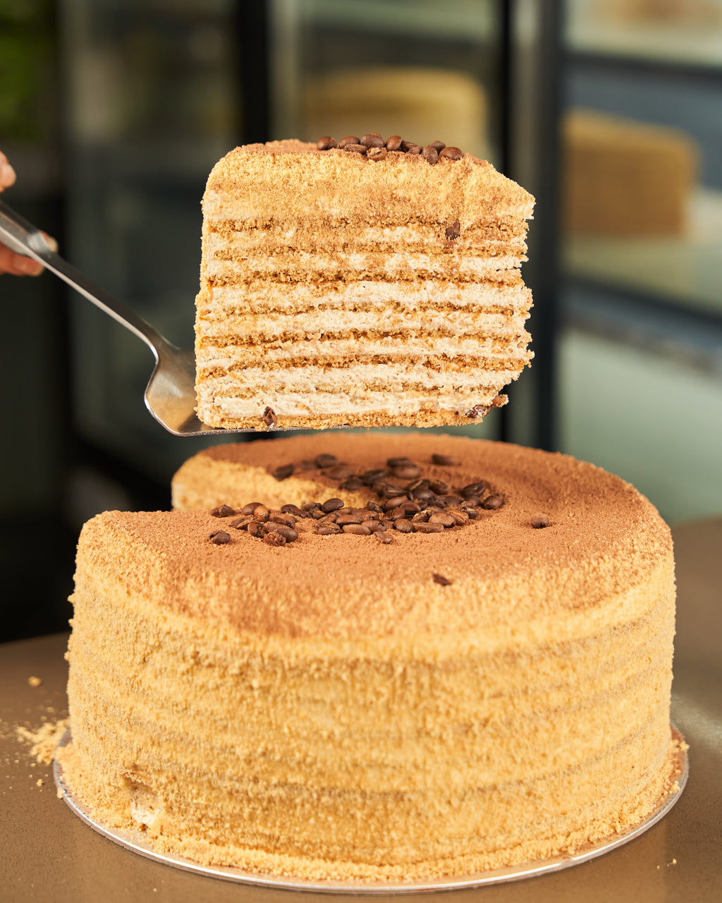 Russian Honey Cake x Tiramisu