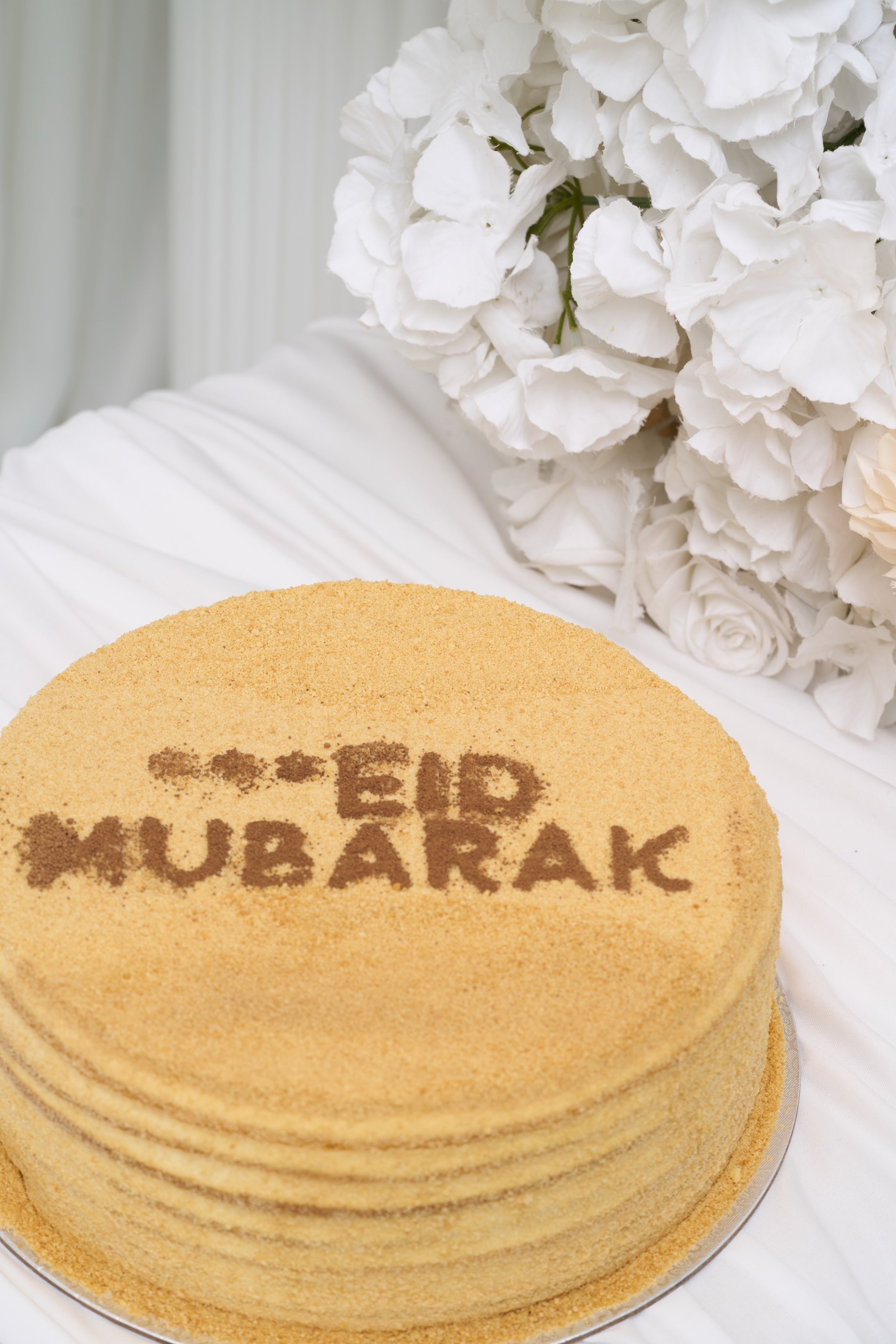 Eid Mubarak Honey Cake