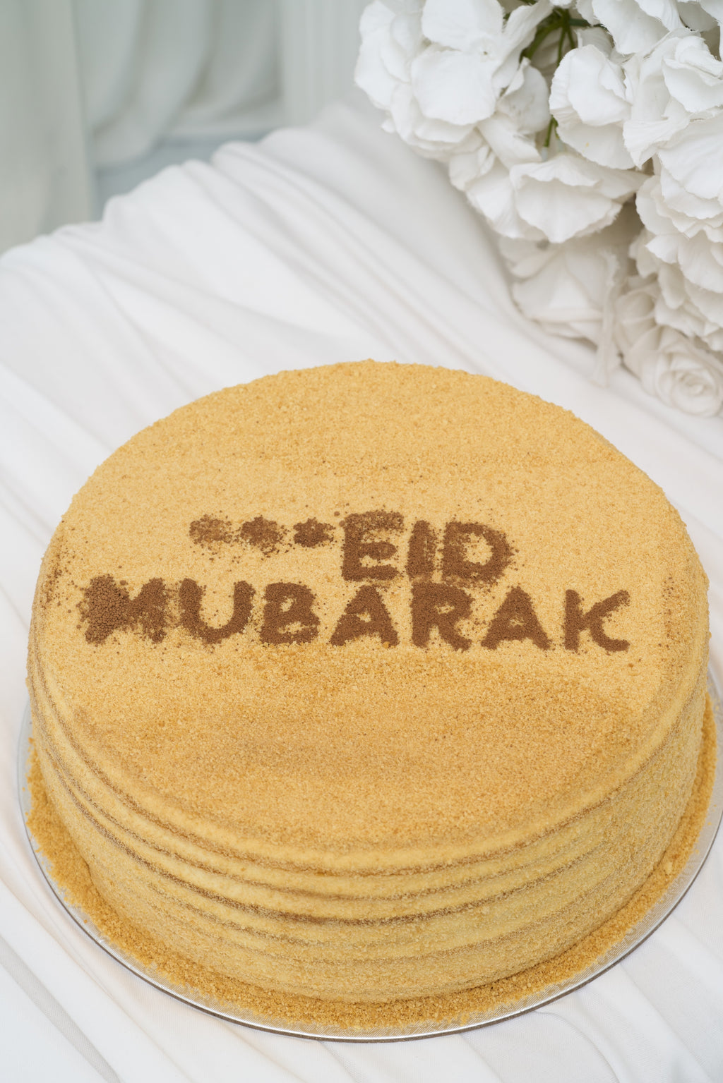 Eid Mubarak Honey Cake