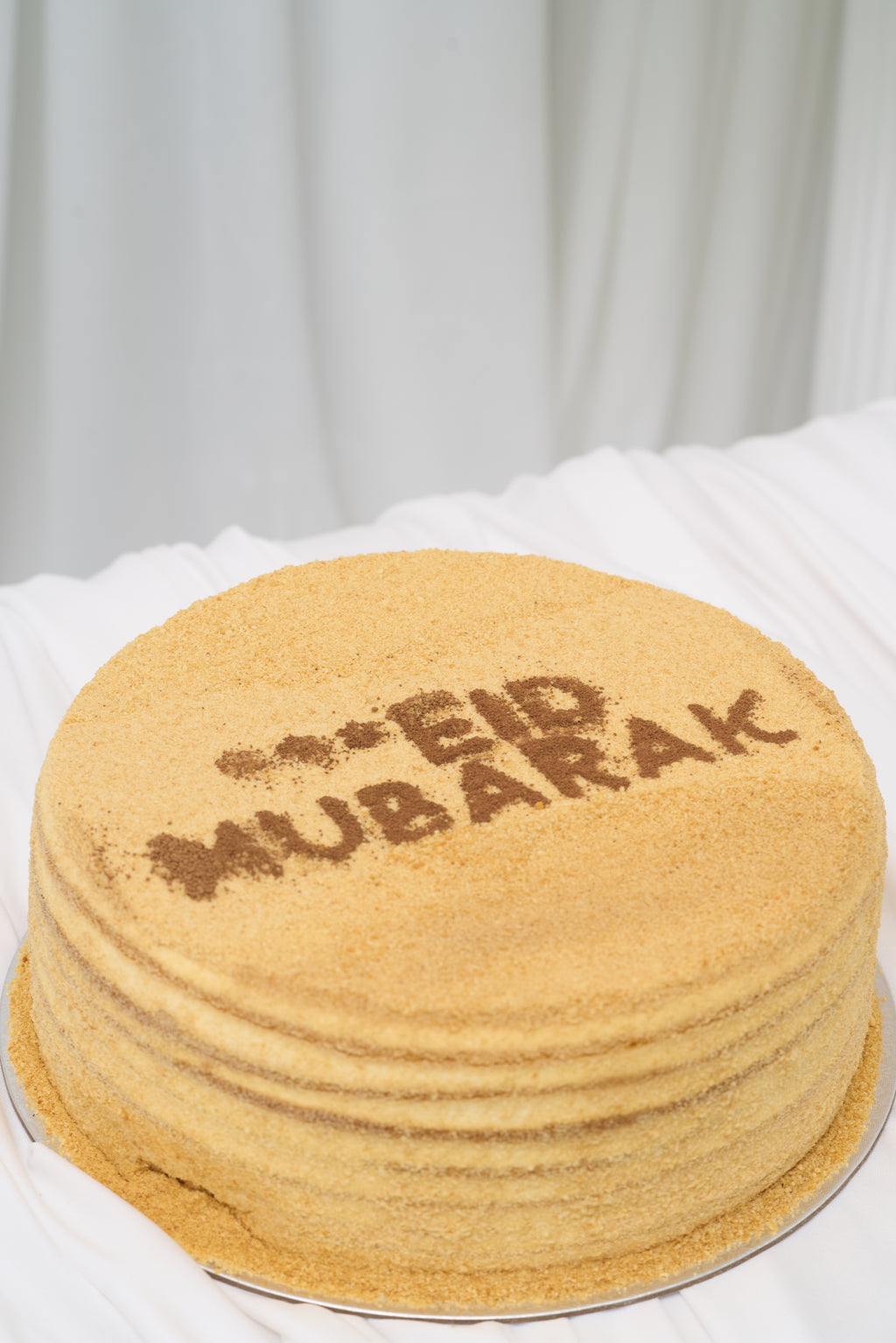Eid Mubarak Honey Cake