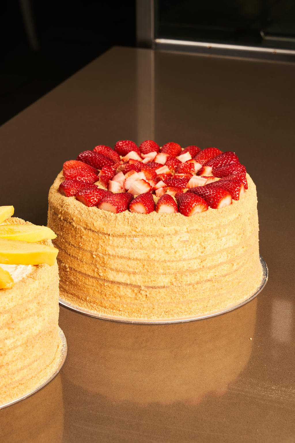 Russian Honey Cake x Strawberry