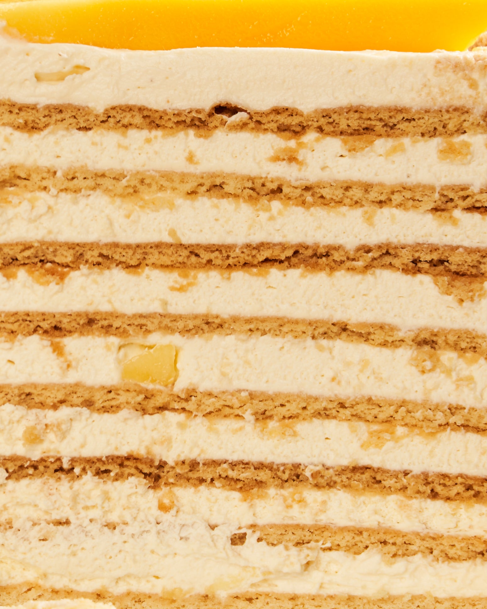 Russian Honey Cake x Mango